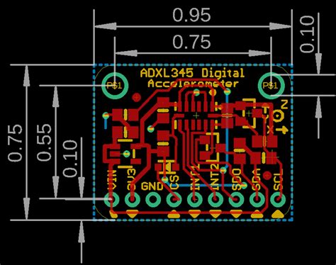adxl345 dimensions|adxl345 servo.